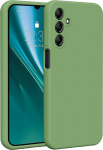 Etteri Nakładka Etteri Silicone Case do Samsung Galaxy A15 4G / A15 5G light green