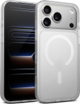 Crong Hybrid Matte Magnetic Case MagSafe iPhone 17 Pro Max White