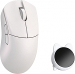 WLMOUSE HUAN Gaming Maus, Omron Optical Switches - wei&szlig;