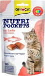 GIMCAT Nutri pockets Salmon - cat treats - 60g