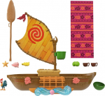 Mattel Disney Dolls: Disney Vaiana Fashion Dolls - Disney Vaiana Vaiana's Boat (JLN22)