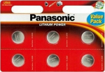 Panasonic Battery Cell Power LR44 6 szt