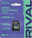 GOODRAM Memory Card microSD 256GB Rival UHS-I V30 U3 C10 100/70MBs