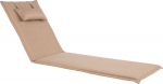 Cushion for chair WICKER 55x195x3cm, beige