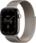 Apple Watch Series 12 GPS + Cellular 42mm Natural Titanium Case | Natural Milanese Loop
