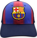 Roger's FC Barcelona Official Cap &ndash; Navy & Blaugrana Split Panel &ndash; Size Adult (5001GBBIL)