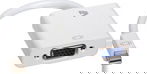 V7 MINI DP TO VGA ADAPTER WHITE, MINI DP TO VGA ADPTR 1080P FHD