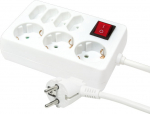 LogiLink 7 sockets 5.0m White - Listwa zasilająca 3 jack CEE 7/3, 4 jack CEE 7/16 5.0m White
