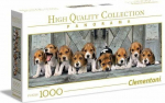 Clementoni Puzzle 1000el Panorama Beagles