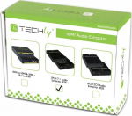 System signal transmission AV Techly HDMI - Toslink black (025756)