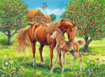 Ravensburger pusle 100 tk Hobused