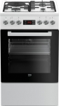 Gaasipliit elektriahjuga Beko FSE53320DWCS