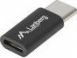 Adapter USB Lanberg USB-C - microUSB Czarny (AD-UC-UM-02)