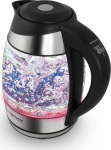 ESP Guitar Company Electric glass kettle Seine 1.7L black with backlight LED i temperature control