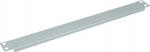 Value 19IN BLANK PANEL 1U LIGHT GREY