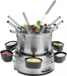 Princess 01.172680.01.001 Family fondue set - 8 Person(en) - 1.2 l - Edelstahl - Rund - Edelstahl - 1 m