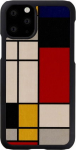 MAN&WOOD MAN&WOOD SmartPhone case iPhone 11 Pro mondrian wood black