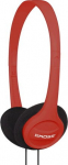 KOSS Kph7 Headphones Wired, Head-Band Music Red