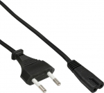 45er Bulk Pack InLine&reg; Netzkabel, Network adapter on Euro 8 C7 Stecker, 3m