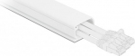 DELOCK Kabelkanal mit Deckel selbstklebend 35x20mm L 1m wei&szlig;