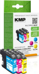 KMP Patrone Brother LC-225XL C/M/Y Multip. 3x1200S. B63V