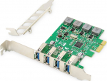 DIGITUS PCI Expr Card 4x USB 3.0 with. LP