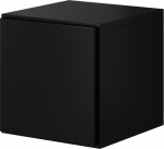 Cama MEBLE Cama full storage cabinet ROCO RO5 37/37/39 black/black/black