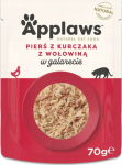 APPLAWS Chicken Breast with Beef in Jelly - wet cat food - 70g