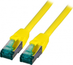 EFB Elektronik EFB RJ45 Patchkabel S/FTP, Cat.6A, LSZH, 0.25m, yellow