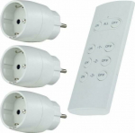 REV Radio Switch Set 3 + 1 compact white
