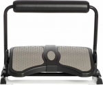 Jalatugi SUN-FLEX Footrest 455001, reg. k&otilde;rgus ja kaldenurk+ rull jala toetamiseks/ must-hall