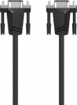 Hama 00200708, 3 m, VGA (D-Sub), VGA (D-Sub), Male, Male, Schwarz