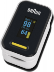Braun YK-81CEU pulse oximeter Black, Stainless steel