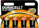 Duracell Battery Plus NEW - C (MN1400/LR14) Baby 4St