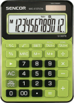 SENCOR Desktop calculator SEC 372GN, large 12 digital display LCD