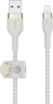 Belkin Flex Lightning/USB-A 1m mfi cert., white CAA010bt1MWH