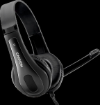CANYON PC headset HSC-1 PC Mic Flat 2m Black