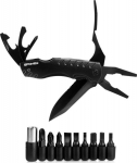 Spokey Spokey SX-CARBON BK, multitool z set of bits (929229) - 929229