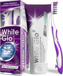 White Glo Mouthwash whitening paste with mouthwash 100ml + toothbrush