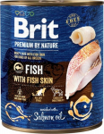 BRIT Premium by nature Fish with fish skin - wet dog food - 800g