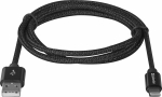 KIN Kabel USB Defender USB-A - Lightning 1 m Czarny (87808)