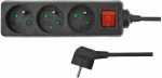 Power Strip AWTools 3 jack 5 m czarna (AW24687)