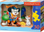 1565 Castorland Puzzle Cat in Boots 30 element&oacute;w