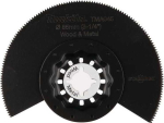 Makita TMA045 Segment saw blade Multi-tool Soft plastic Composite materials Furniture board Sealing material Thin-walled aluminum profiles Sandwich material Particle board Non-ferrous metal Plywood Laminates Softwood Hardwood Parquet Cement-bonded fi ...