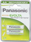 1x2 Panasonic Accu NiMH Mignon AA 1900 mAh Ready to Use