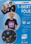 HERMA T-Shirt Film for dark textiles A4 printing. 10 St