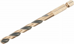 Dewalt drill bit drill bit 6.5mm black and gold hex