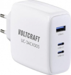 Voltcraft UC-3ACX003 USB Charger indoor output current max. 5 A 3 x 1x - USB Typ C