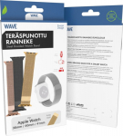 Wave steel braided bracelet, Apple Watch 38 / 40 / 41 / 42 mm, gold