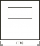 JUNG HOME BTLS1791WW Room thermostat display 1
